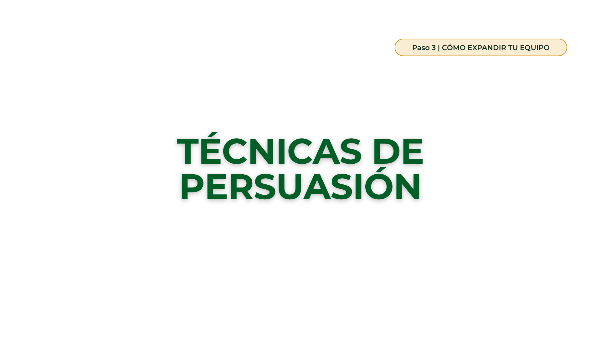 Técnicas de persuasión